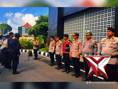 Kawas Opsda Ops Ketupat Musi 2026 Pimpin Apel, Tekankan Maksimalisasi Kinerja Personel