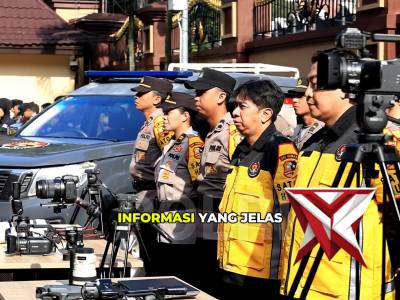 Polri resmi menggelar Apel Kesiapan Satgas Humas Operasi Ketupat 2026 di Gedung Divhumas Polri, Jaka