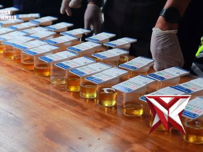 DETEKSI DINI PENYALAHGUNAAN NARKOBA MITIGASI PELANGGARAN BAGI PJU DAN KAPOLSEK JAJARAN POLRES JEMBER