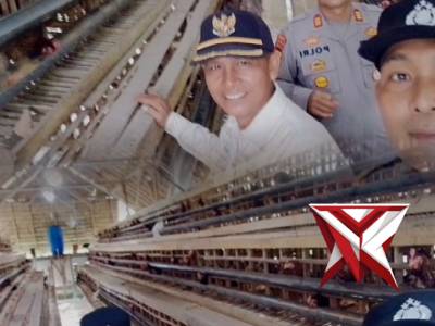 Ketahanan pangan Polsek pampangan