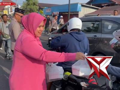Takjil On The Road Polres Mimika