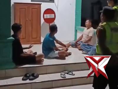 Patroli dan himbauan Kamtibmas