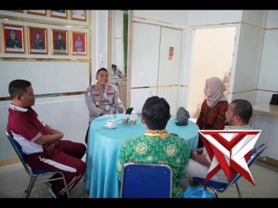 Silaturahmi Kapolres OKI