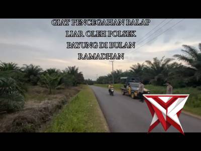 izin komandan izin senior? mengirimkan giat pencegahan aksi balap liar di wilkum polsek payung