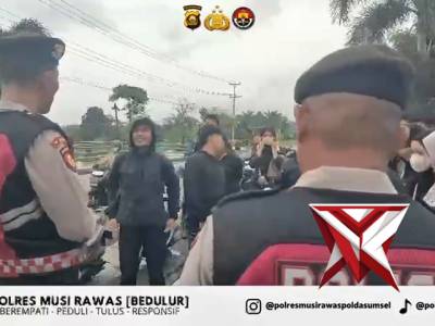 ? Patroli Humanis Sat Samapta Polres Musi Rawas. - PoliceTube