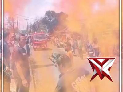 *Api Cepat Menyebar, Dua Bangunan di Kebun Keling Ludes Terbakar*