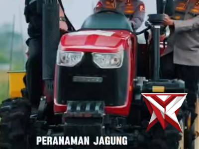 Kapolri Pimpin Tanam Raya Jagung Kuartal I 2026 di Ogan Ilir