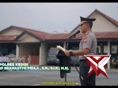 Polres Kediri Berikan Puluhan Penghargaan, Apresiasi Dedikasi Personel dan Masyarakat - PoliceTube