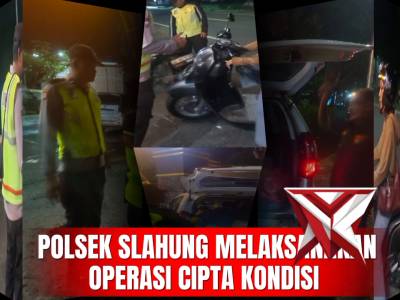 Polsek Slahung Operasi Cipta Kondisi