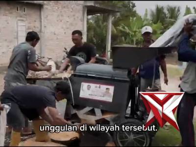 Dokumentasi video drayer & Mesin ipil  diberikan bantuan Polda Sumsel melalui Polres Oku Selatan