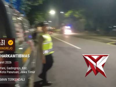 Polsek Gadingrejo siaga jalur pantura