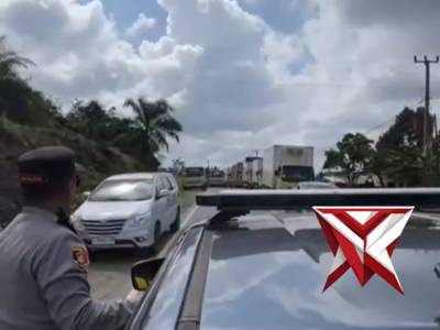 Polres muba siap urai kemacetan jalintim