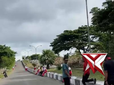 Kerja bakti Gerakan indonesia ASRI kabupaten maluku barat daya
