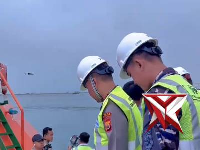 Kapolda Bengkulu Meninjau progres pengerukan alur pelayaran