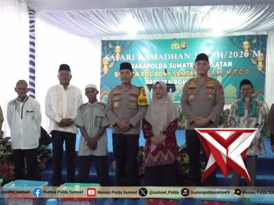 Safari Ramadhan, Wakapolda Sumsel Pererat Silaturahmi dan Salurkan Bansos di Kota Prabumulih  PRABUM
