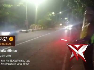 Patroli Harkamtibmas malam takbir