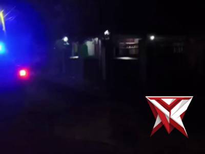 Polsek Pematang Sawa Gelar Patroli dan Pengamanan Salat Tarawih di Pekon Guring