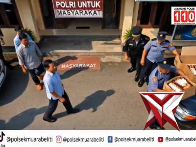 Polsek Muara Beliti Polres Musi Rawas melaksanakan Gerakan Genting