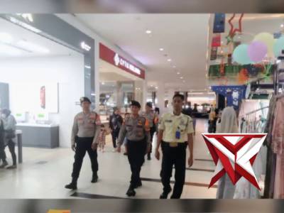 Ramadhan Ramai, Polisi Turun jaga OPI Mal dan dan Pasar di Palembang