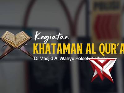 Polsek BUduran  Gelar Khataman Al Qur'an, Perkuat Mental Iman dan Spritual Anggota.