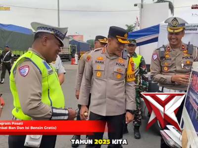 Kapolresta Banyuwangi Bersama Stakeholder Cek Kesiapan Pos Pam Terpadu Ops Lilin Semeru 2025 di ASDP