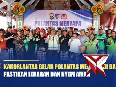 KAKORLANTAS GELAR POLANTAS MENYAPA DI BALI, PASTIKAN LEBARAN DAN NYEPI AMAN | NTMC POLRI - PoliceTube