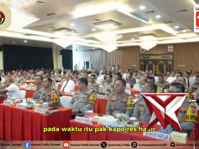 Commander Wish Kapolda Sumsel Irjen Pol. DR. Sandi Nugroho, S.I.K., S.H., M.Hum