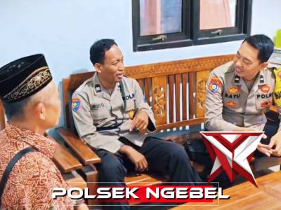 Bhabinkamtibmas Sambang Desa Berikan Himbauan Kamtibmas