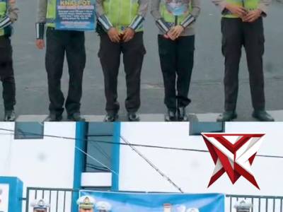 *Ramadhan Hari ke-16, Satlantas Polresta Bengkulu Tebar Kepedulian dan Keselamatan Berlalu Lintas*