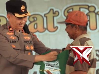 Penyaluran Zakat Fitrah Polres Blitar