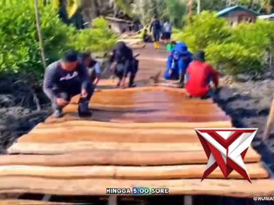 pembangunan jembatan merah putih