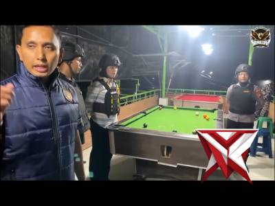 patroli rutin oleh tim raga polres rokan hilir