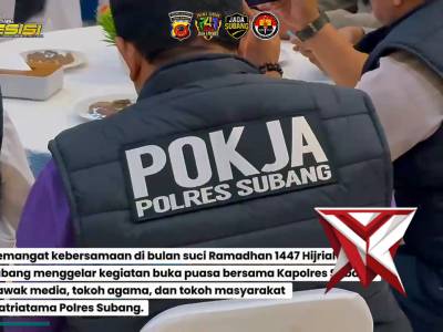 Kapolres Subang Tingkatkan Silaturahmi Lewat Bukan Bersama.