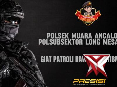 PERSONIL POLSUBSEKTOR MELAKSANAKAN PATROLI RAWAN KAMTIBMAS