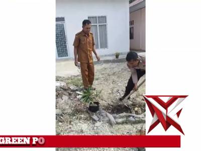 Green Policing Polsek Sungai Mandau - PoliceTube