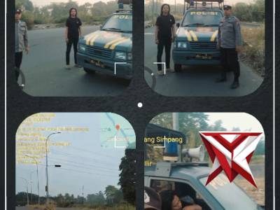 Personel Polsek Jejawi melaksanakan Patroli Subuh untuk Antisipasi terjadinya tidak kejahatan dll