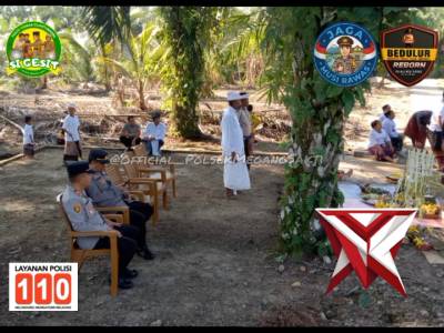 pengamanan lebaran polsek