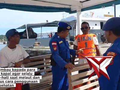 "Pastikan Wisatawan Aman, Polres Mabar Edukasi Kru Kapal Wisata Terkait Keselamatan Berlayar"