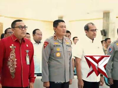 Polda Jateng Menggelar Penyuluhan Hukum Oleh Wamenkum RI