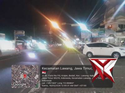 Laksanakan kegiatan rutin Patroli malam di Daerah Hukum Polsek Lawang