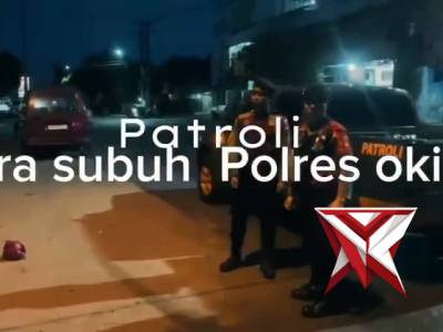 Polres OKI, patroli subuh - PoliceTube