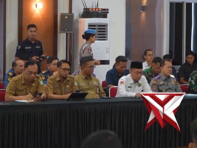 Rapat Koordinasi Lintas Sektoral dalam rangka Pengamanan Idul Fitri 1447 H