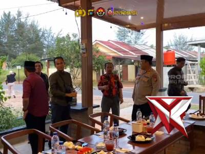 Kapolres Belitung Timur AKBP Indra Feri Dalimunthe, S.H., S.I.K., M.H., M.M., Didampingi Oleh Kabag