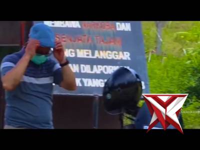 Polres Tanah Karo Kawal Ketat Event Tanah Karo Grasstrack dan Motor Cross 2025 di Puncak Siosar, Ber