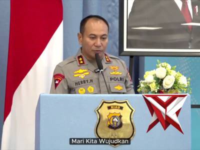 Kapolda Riau Membuka sekaligus Memimpin Gelar Operasional Polda Riau Tahun 2025