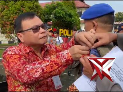 Apel Gelar Pasukan Operasi Ketupat Samrat 2026 Polres Minahasa