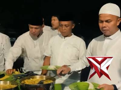 Di sela tugas mengatur tertibnya jalanan Bumi Sebiduk Semare, sore ini keluarga besar Satlantas Polr