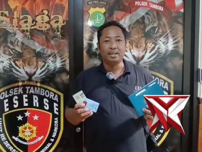 Polsek Tambora Berhasil Amankan Motor Curian, Pelaku Masih Dalam Pengejaran