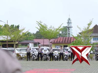 polres oki imbau tertib lalu lintas