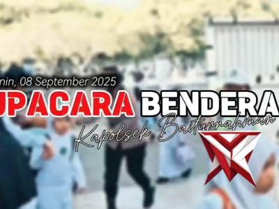 Kapolsek Baiturrahman Menjadi Irup di Sekolah